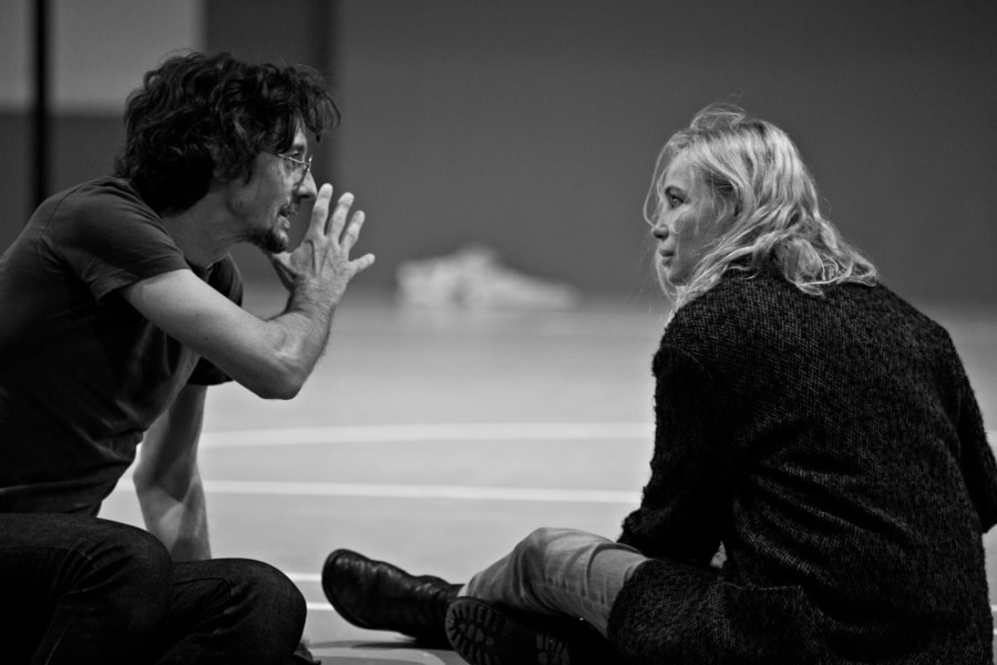 Emmanuelle Beart et Stanislas Nordey dans Répétition de Pascal Rambert © Jean-Louis Fernandez