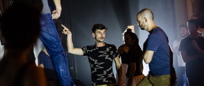 Première répétition sur la scène de Garnier de l’opéra Eliogabalo Mise en scène Thomas Jolly